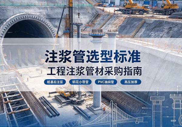 碌曲注浆管选型标准
